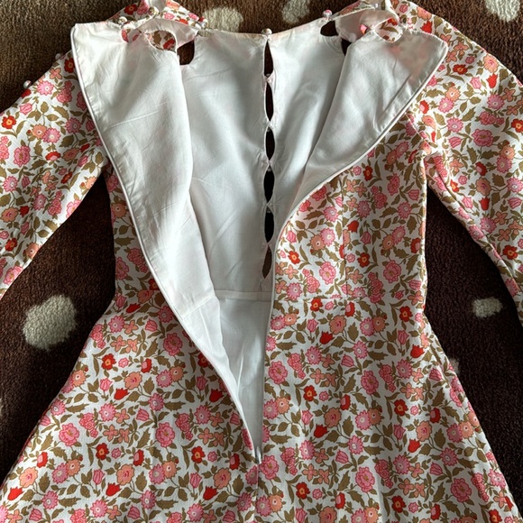 Long Sleeve Floral Print Dress - Picture 11 of 12